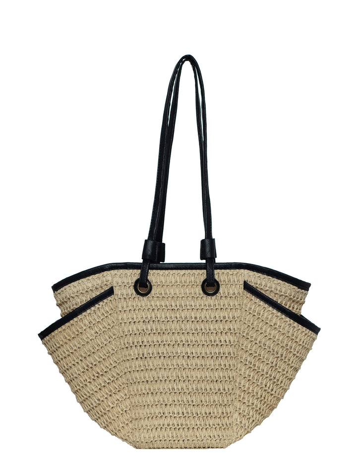 Stylish and Functional Straw Bag Bowlift