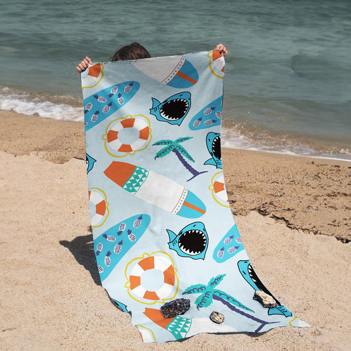 Beach towel with creative mandala design Bowlift