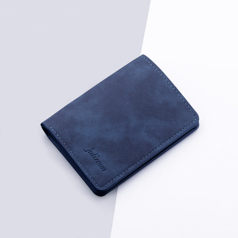 Sleek Minimalist Leather Card Holder