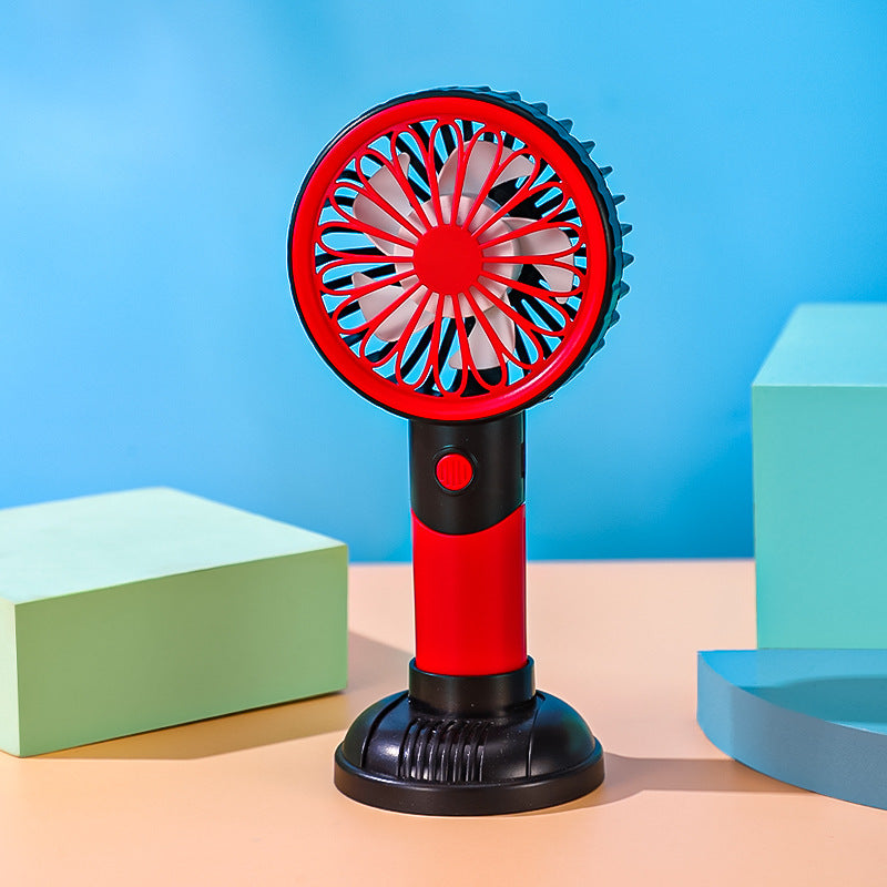Women's Portable Battery Fan with USB Connection Bowlift