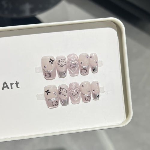 Themed Press-On Nail Art Bowlift