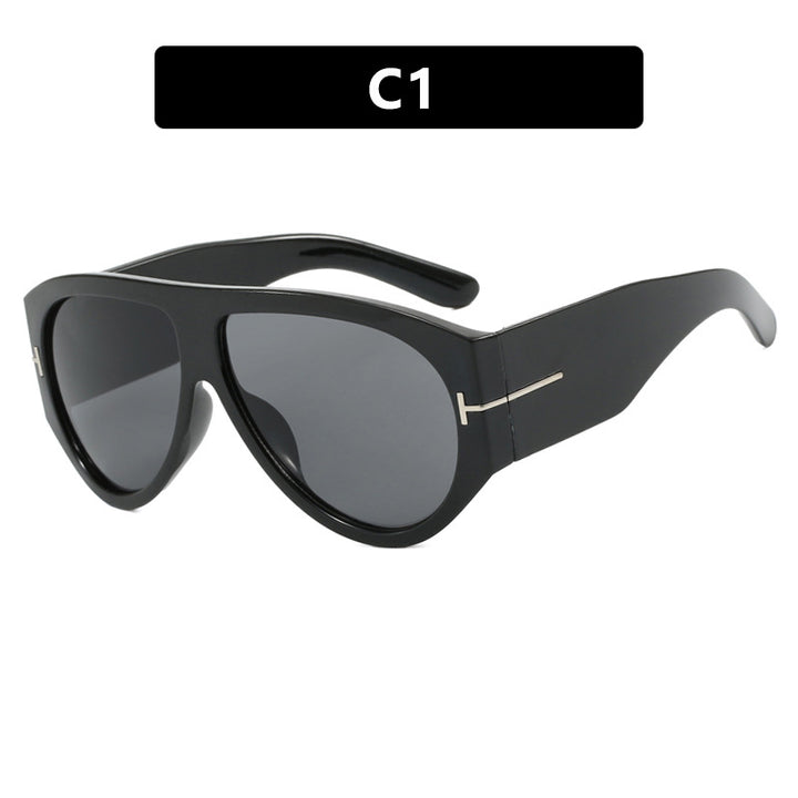 Women's fashionable oversized sunglasses in retro style Bowlift