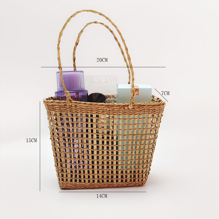 Handcrafted Woven Glass Holder Bowlift