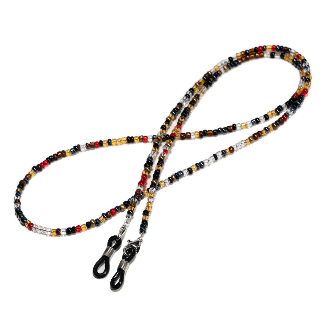 Beaded Eyewear Chain with Secure Clasp Bowlift