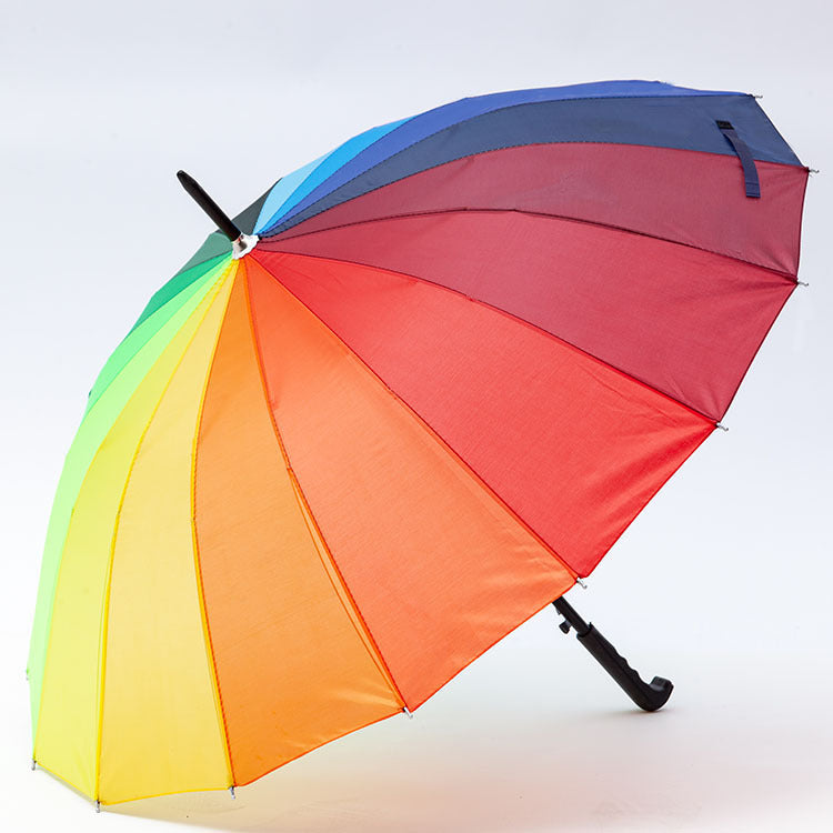 Ladies Rainbow Umbrella Bowlift