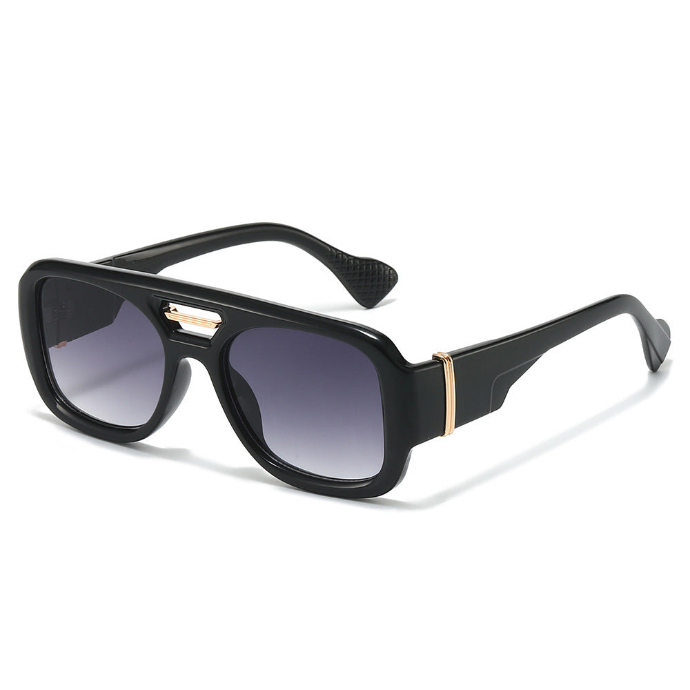 Contemporary Oversized Rectangle Sunglasses Bowlift