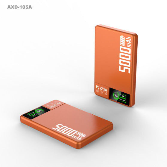 Wireless Powerbank with High-Modern Digital Charging Indicator Bowlift