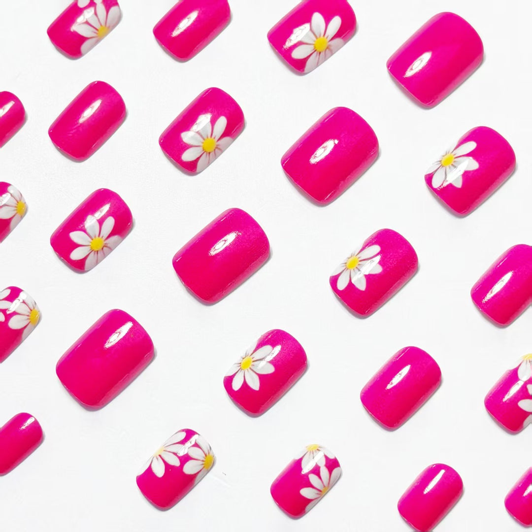Floral Art Nail Wraps Bowlift