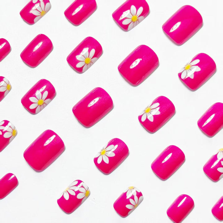 Floral Art Nail Wraps Bowlift