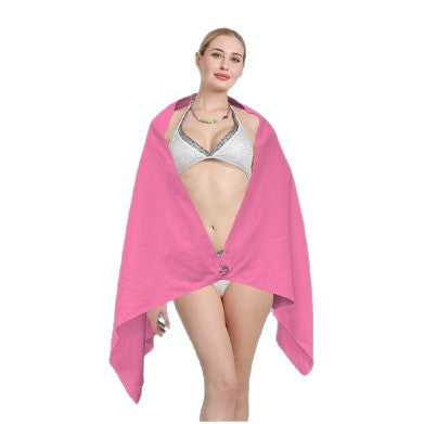 Strand blanket with striking tiki pattern Bowlift