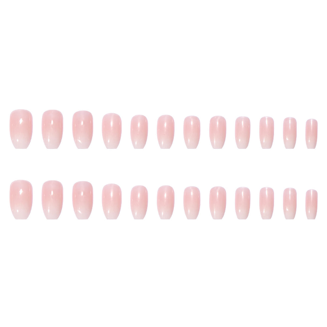 Artificial nail set with elegant ombre effect Bowlift