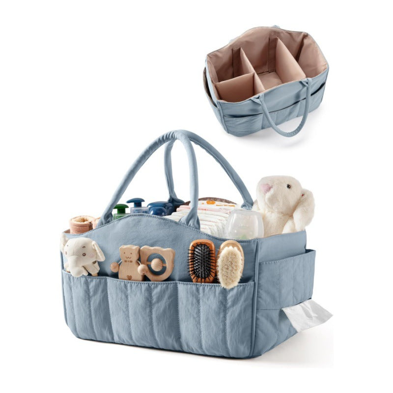 Diaper bag with multifunctional organizer Bowlift