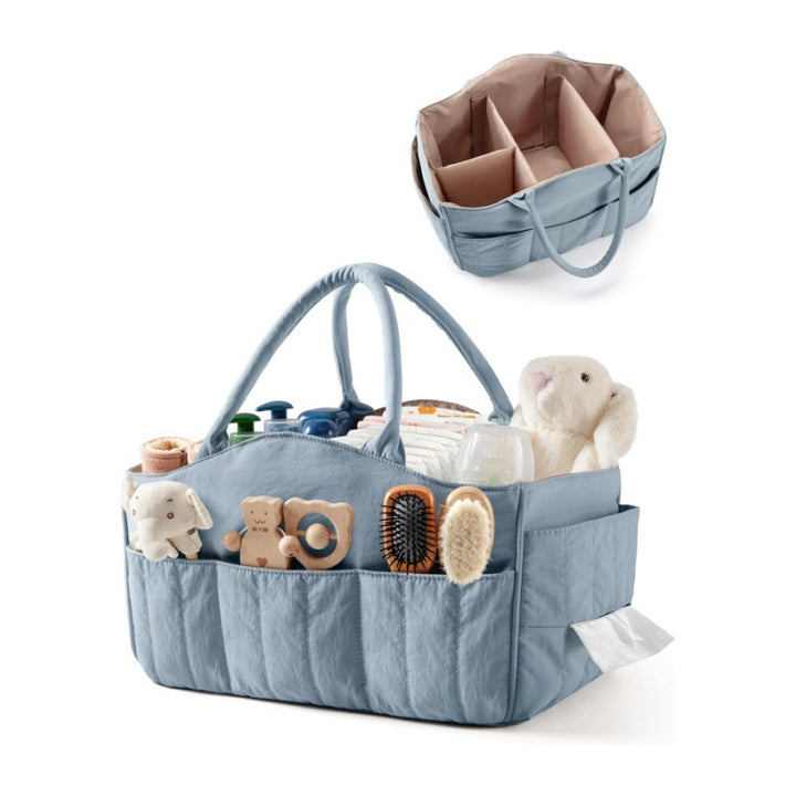 Diaper bag with multifunctional organizer Bowlift