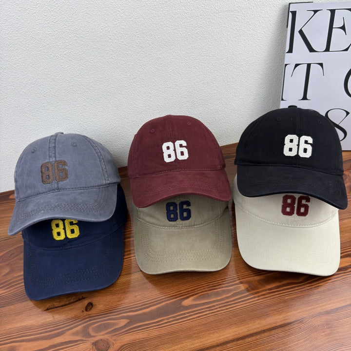 Men's Embroidered Casual Cotton Baseball Cap Bowlift