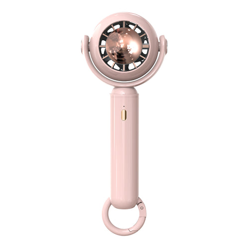 Women Portable Mini Cooling Fan with LED Lighting Bowlift