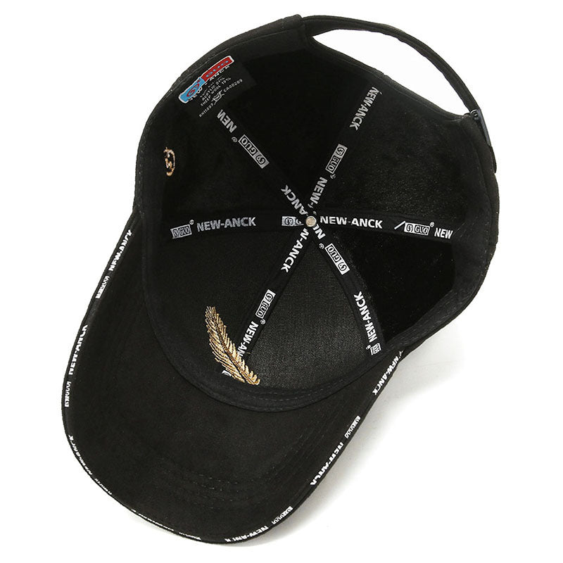 Men's Elegant Embroidered Baseball Cap Bowlift