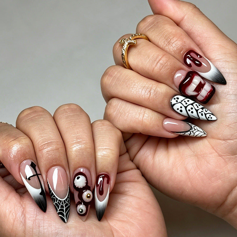 Gothic-Themed Press-On Nail Collection Bowlift