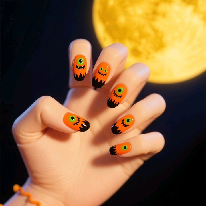 Creative Halloween Art Nails with spooky designs Bowlift