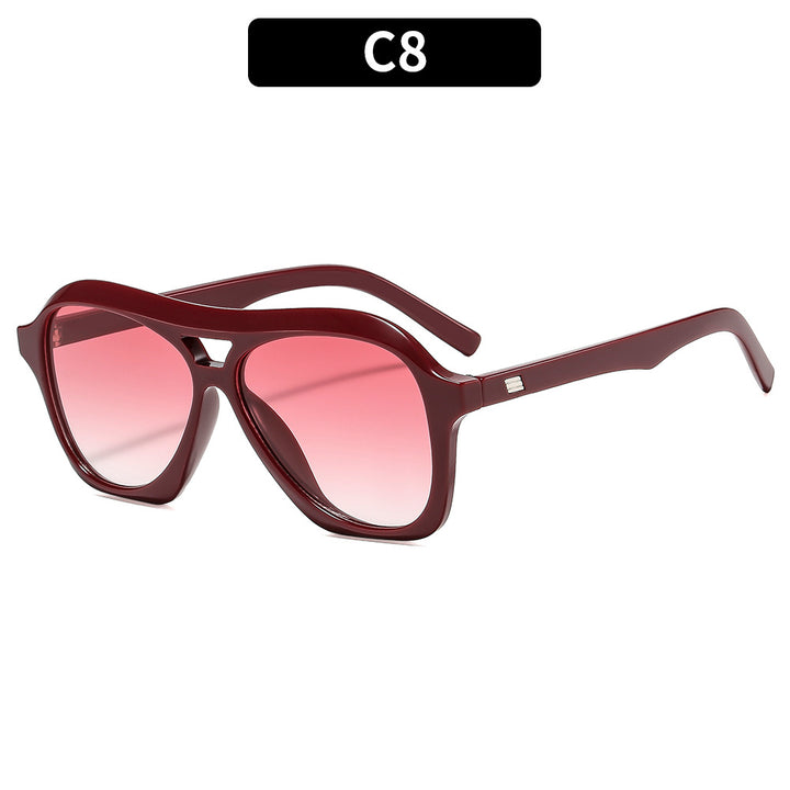 Oversized Angular Sunglasses