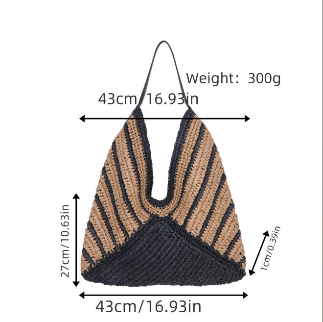 Tote bag with geometric structure design Bowlift