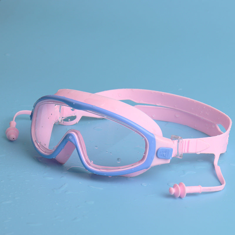 Swimming goggles with ergonomic design and UV protection Bowlift