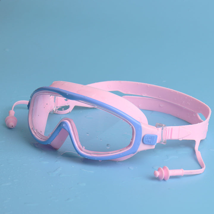 Swimming goggles with ergonomic design and UV protection Bowlift