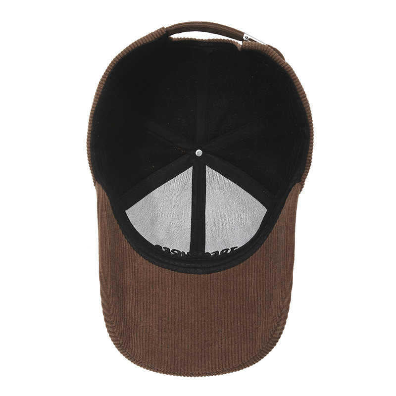 Women's Corduroy Embroidered Baseball Cap Bowlift