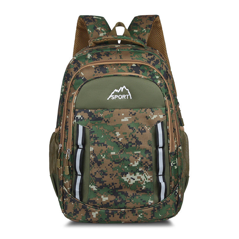 Spacious Digital Camo Backpack