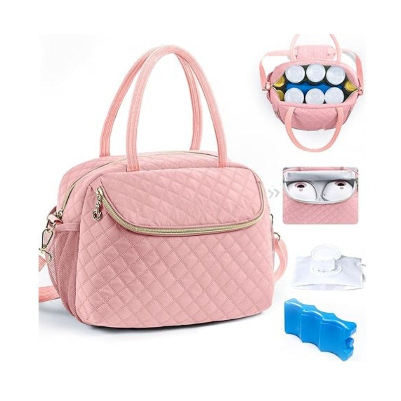 Multifunctional cooler bag with insulated interior compartment Bowlift