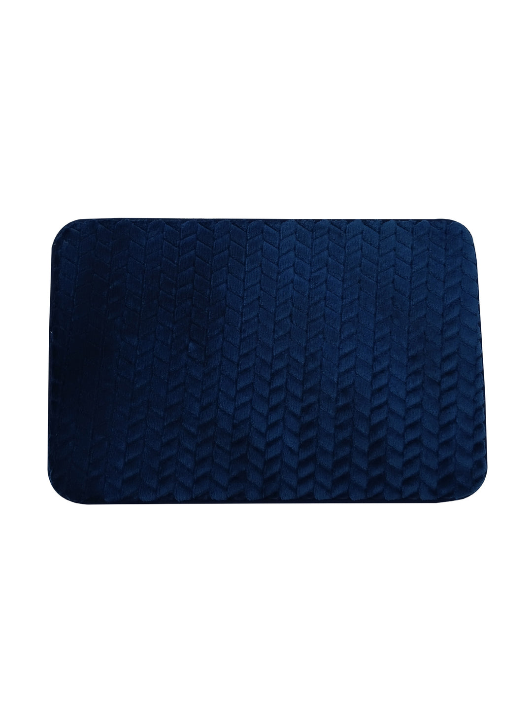 Velvet Textured Bathroom Mat Bowlift
