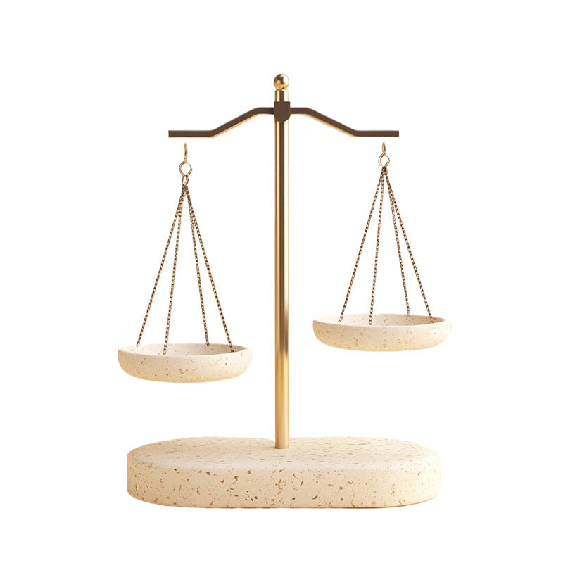 Balance Scale Decorative Sculpture