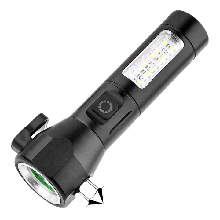 Multi-Function LED Flashlight with Adjustable Focus Bowlift