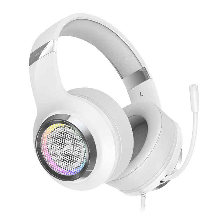 RGB Gaming Headset with Adjustable Microphone Bowlift