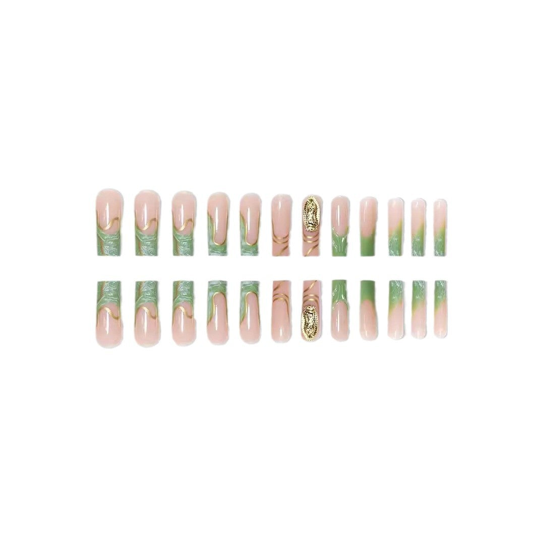Elegant Detailed Nail Art Extensions Bowlift