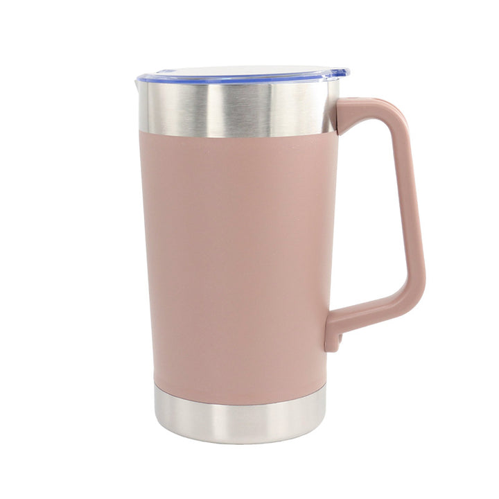 Women's insulated coffee cup with ergonomic handle Bowlift
