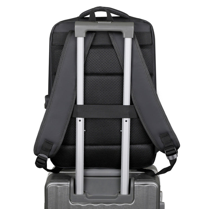 Multifunctional backpack with laptop compartment and ergonomic shoulder design Bowlift