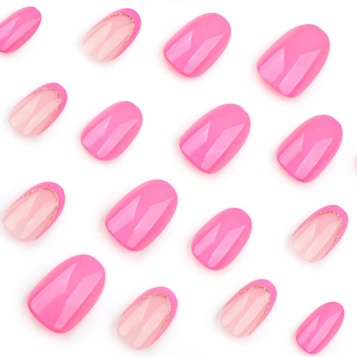 Artful nail art with elegant glitter accents Bowlift