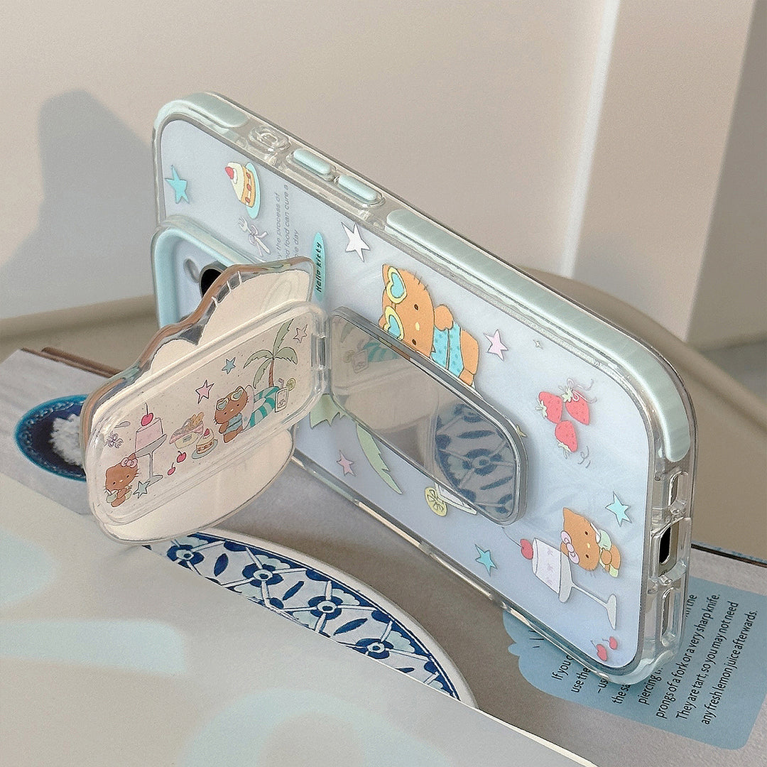 Kawaii Smartphone Halter with cute character design Bowlift