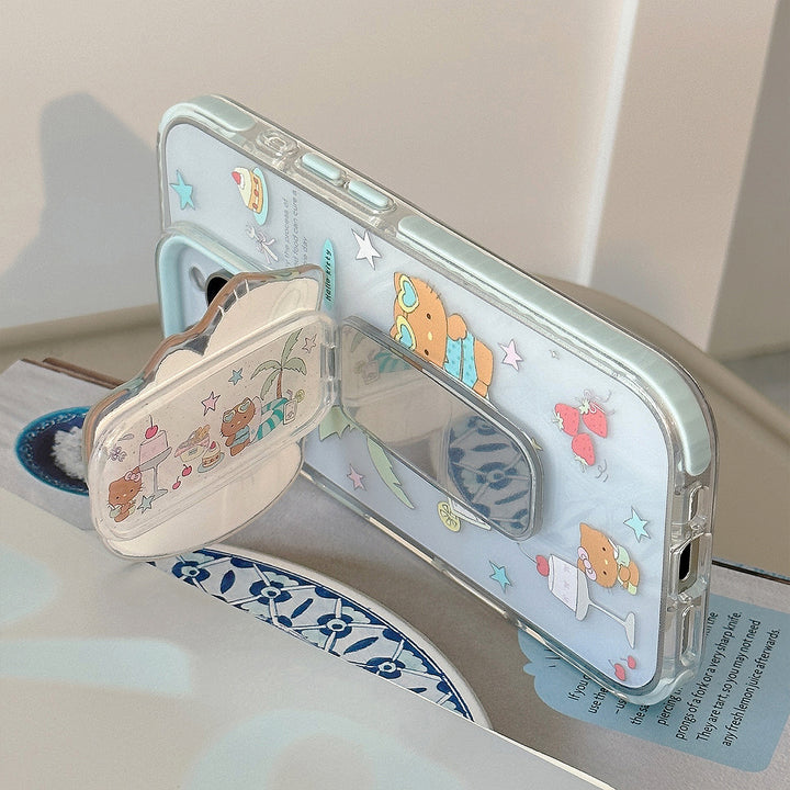 Kawaii Smartphone Halter with cute character design Bowlift