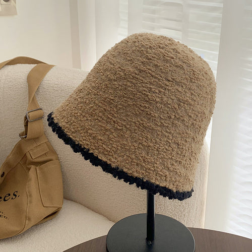 Textured Woolen Bucket Hat