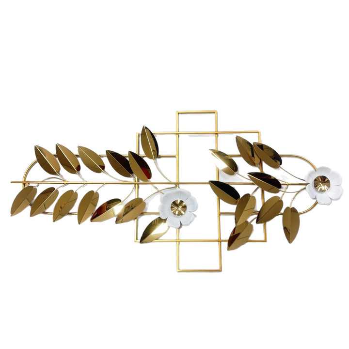 Elegant Botanical Wall Art Sculpture Bowlift