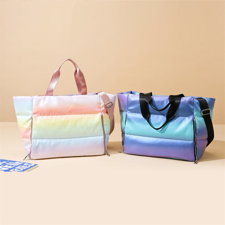 Multifunctional Shopper Bag With Innovative Compartment Design Bowlift
