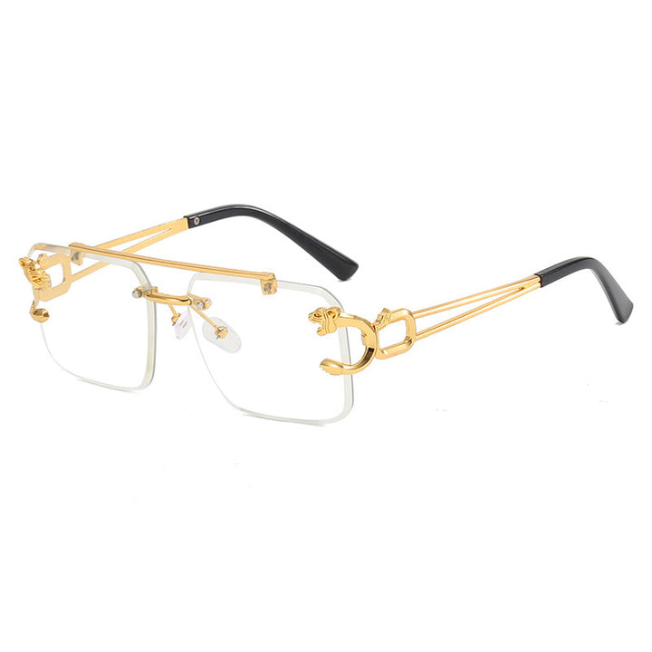 Women's square sunglasses with elegant decorative details Bowlift