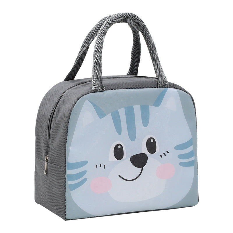 Cute Penguin-Themed Insulated Lunch Tote