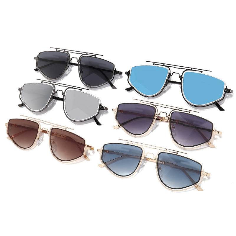 Double-Lens Shield Sunglasses Bowlift