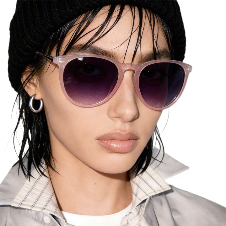 Women's fashionable cat-eye sunglasses with high-quality plastic frame and polarized lenses Bowlift