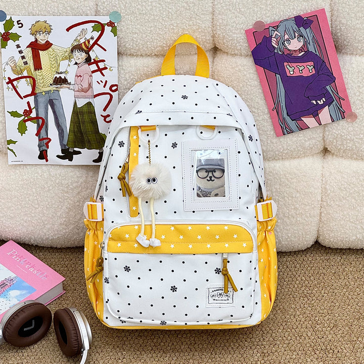 Cute Illustrated Character Backpack