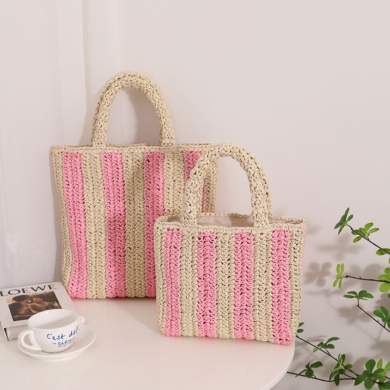 Fashionable basket bag with textured fold design Bowlift