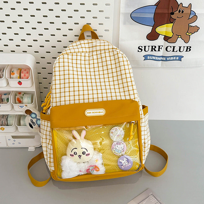 Playful Patterned School Backpack Bowlift