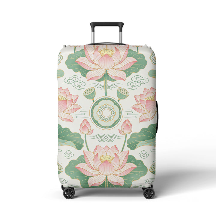 Women Hard Shell Suitcase in Elegant Bamboo Design Bowlift